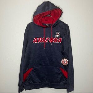 Colosseum Arizona Hoodie Sweatshirt‎ Men Medium Blue Wildcats NCAA College NWT